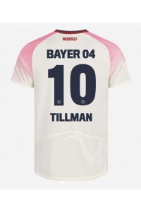 Bayer Leverkusen Malik Tillman #10 Voetbaltruitje Uit tenue 2025-26 Korte Mouw